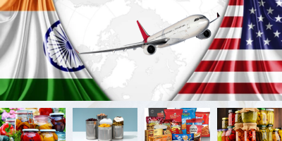 How to Send food Items from India to USA